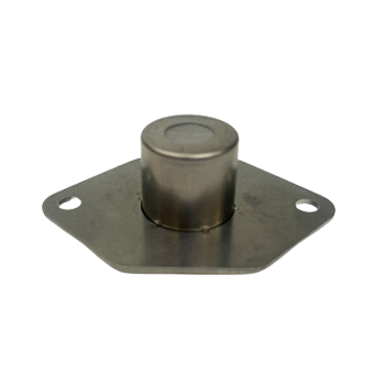 SO‑B1‑XXX mini zirconia oxygen sensor module mounted on sensor evaluation board with microcontroller and connectors.