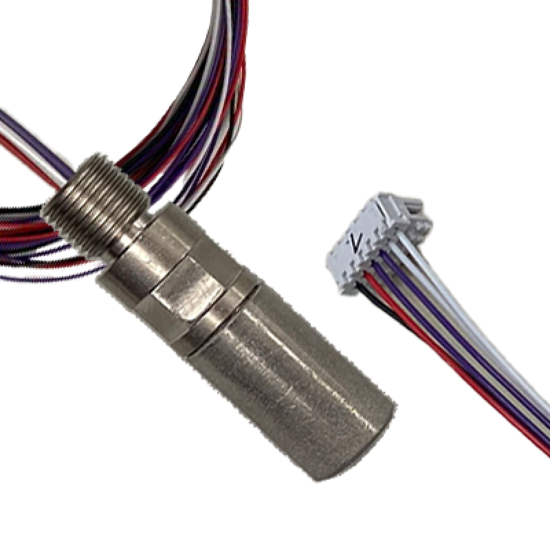 SO‑D1‑XXX‑AXXXC M10-threaded zirconia oxygen sensor module with four-wire cable