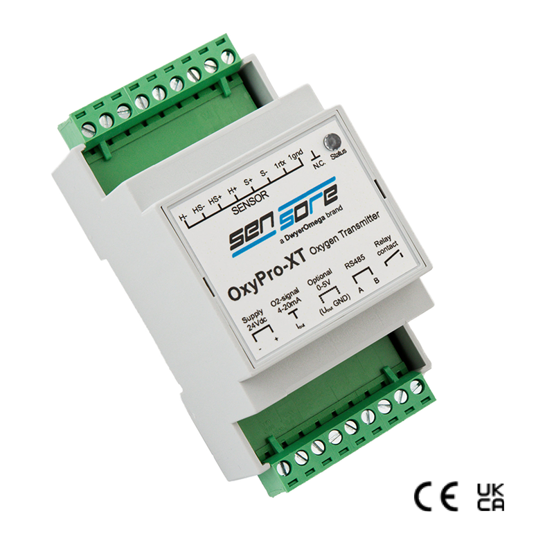OxyPro-XT oxygen transmitter with zirconia sensor for industrial gas analysis